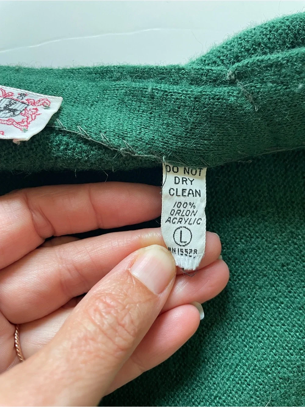 Vintage IZOD Lacoste Green Cardigan